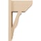 Ekena Millwork 7 1/2-in W x 12-in D x 20-in H Funston Slat Rough Cedar Woodgrain TimberThane Outlooker, Primed Tan OUTUR075X12X20FST24RCPR - alternate 2